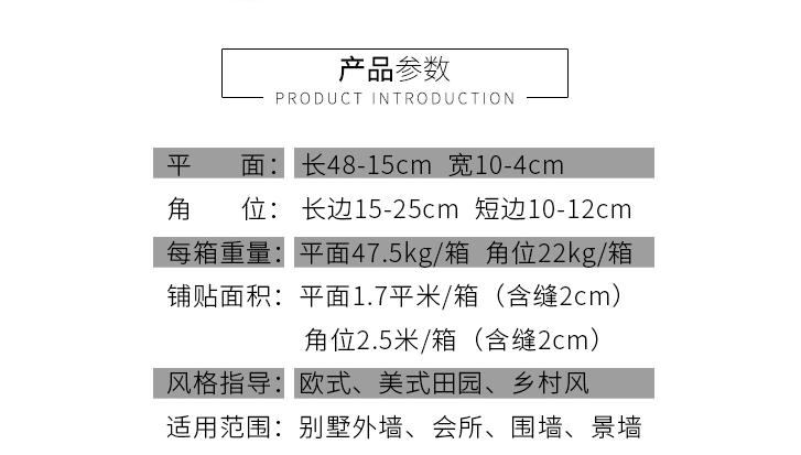 1产品参数