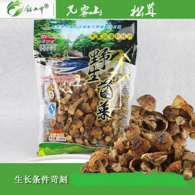 光雾山松茸菇菌248g袋装南北农家干货深山食用菌菇四川土特产直销