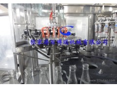 鲜榨果汁玻璃瓶果汁饮料灌装生产线全自动液体灌装机BBR-20
