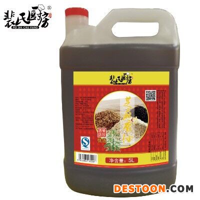 调味品 裴氏厨房5L*4桶/箱 芝麻调和香油 厂家直批 可开票  火锅碟油 凉拌菜油 拌粉拉面 卤菜专用油