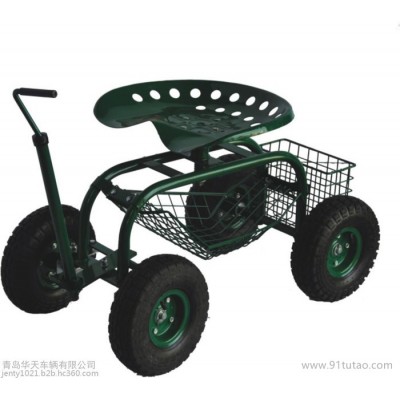 华天或OEM，各种园林座椅车、花园草坪座椅车 其他园艺用具 手推车