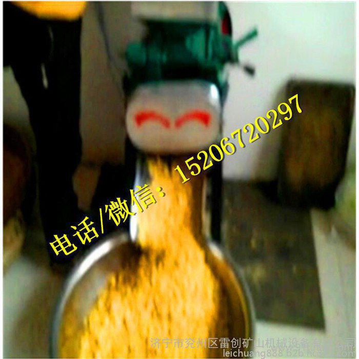亳州碎粮机豆类农作物挤扁机  雷创牌糙米挤扁机
