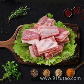 大有牧场 苏尼特植生羊肉  精品羔羊寸排 500g