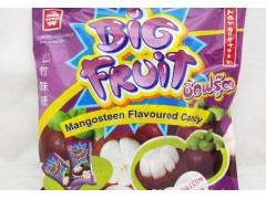 泰国进口 Big Fruit 150G 山竹口味糖果