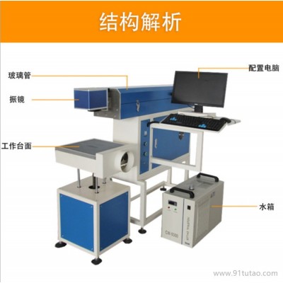 C02打码机 蟹壳非金属激光打标机 苏州阳澄湖大闸蟹专业激光打码机
