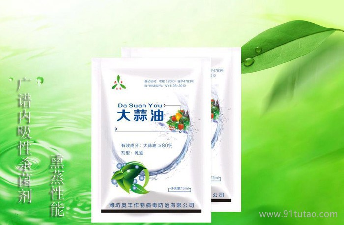 农药公司直销农用杀菌剂-防治炭疽病植物源农药-大蒜油