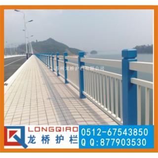苏州桥梁景观护栏 苏州市政桥梁护栏 不锈钢桥梁复合管护栏 龙桥